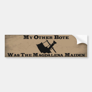 My Other Bote (The Maggie) Bumper Sticker