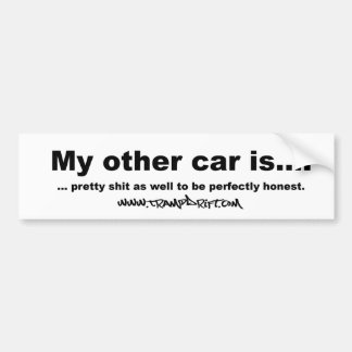 my_other_car bumper sticker