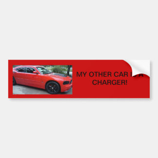 My other car is a charger bumper sticker