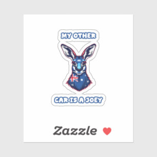 My Other Car Is A Joey Funny Kangaroo Lover
