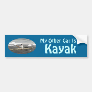 My Other Car Is A Kayak Bumper Sticker