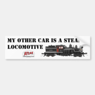 My Other Car is a Steam Loco Bumper Sticker