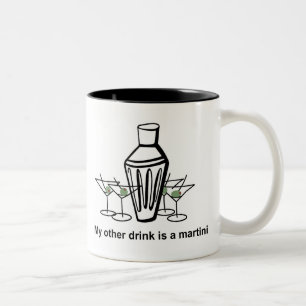 My other drink is a martini - mug