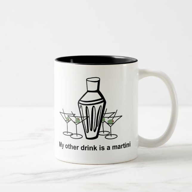 My other drink is a martini - mug (Right)