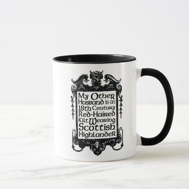 My Other Husband - Highlander Mug (Right)
