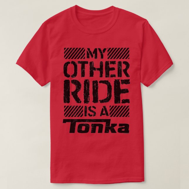 My Other Ride Is A Car T-Shirt (Design Front)