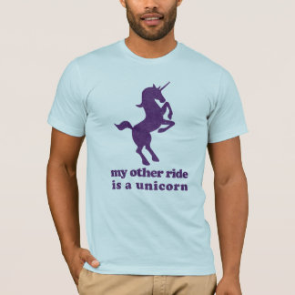 My Other Ride Is A Unicorn Funny T-Shirt