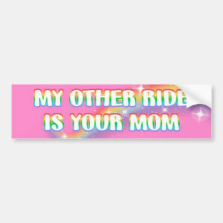 my other ride is your mum Sticker