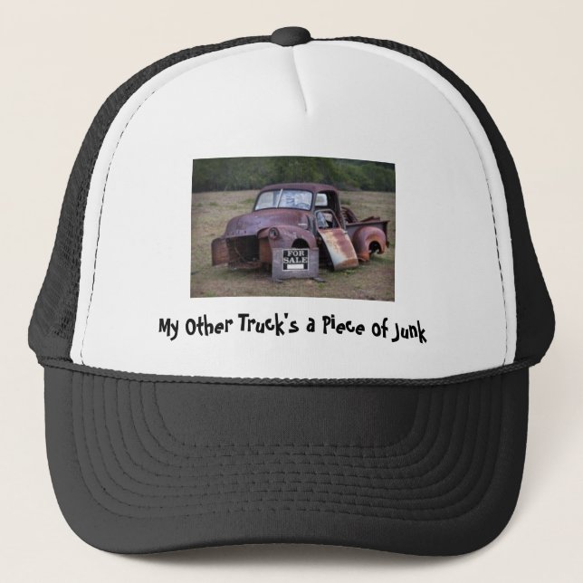 My Other Truck's a Piece of Junk Trucker Hat (Front)