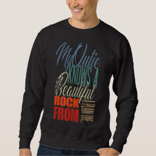 My Outie Knows A Beautiful Rock Quote From A Plain Sweatshirt