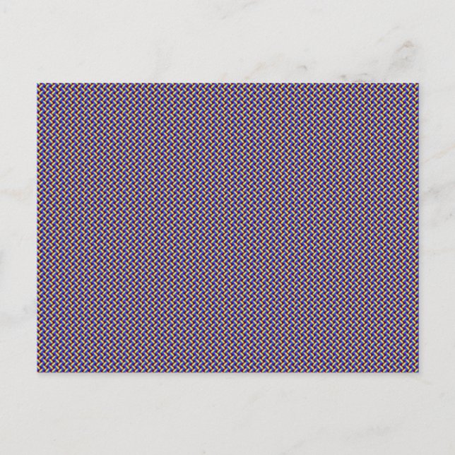 My Own Computer Art LGBT Rainbow Art Postcard (Front)