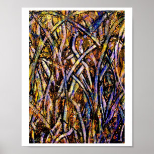 My Own Free Form Painting Poster