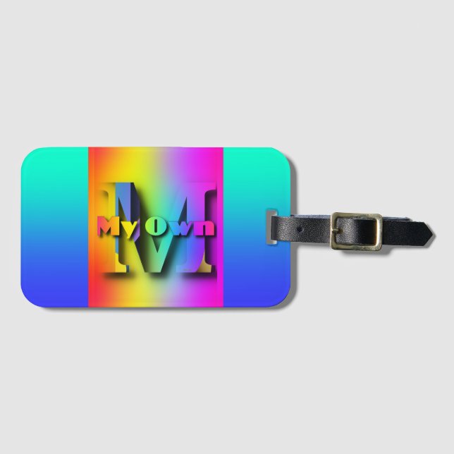 My Own Luggage Tag (Front Horizontal)