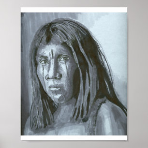 My Own Marker Drawing Uncontacted Poster