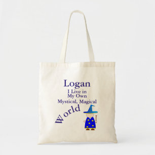 My Own Mystical Magical World Magic Wizard Tote Bag