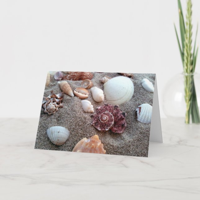 My Own Private Beach Greeting Card (Front)