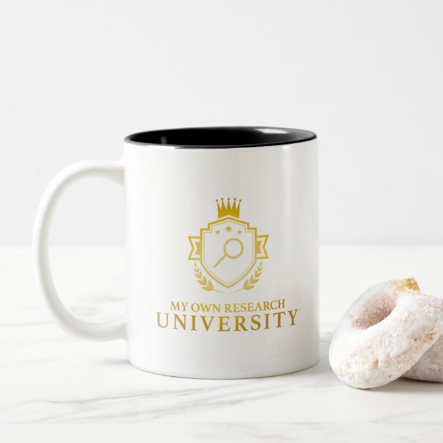 My Own Research U - 22 Minutes Mug (With Donut)