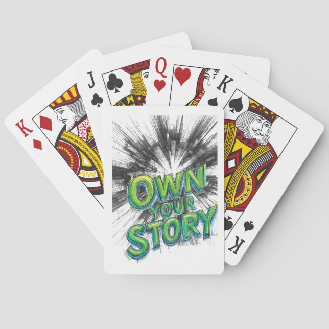 my own story playing cards (Back)