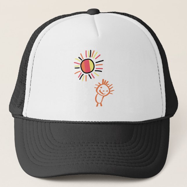 my own sun trucker hat (Front)