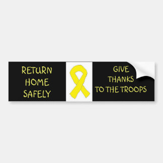 My Own Yellow Ribbon Bumper Sticker