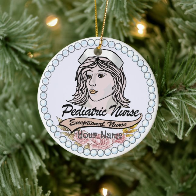 My Paediatrics Nurse Ceramic Tree Decoration (Tree)