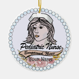 My Paediatrics Nurse Ceramic Tree Decoration