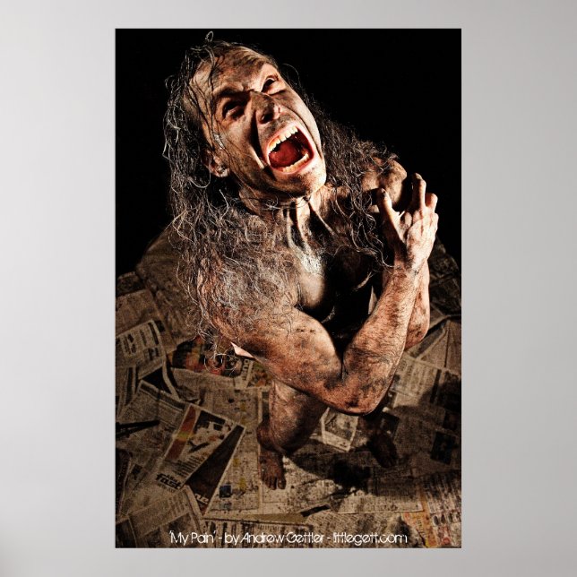'My Pain' - by Andrew Gettler Poster (Front)
