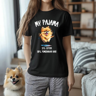 My Pajama Watercolor Pomeranian Love T-Shirt