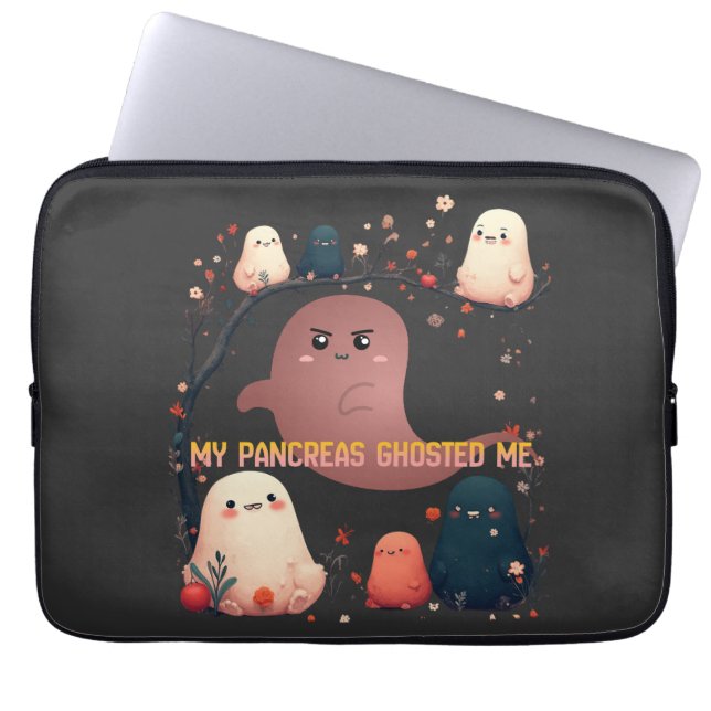 My Pancreas Ghosted Me Laptop Sleeve (Front)