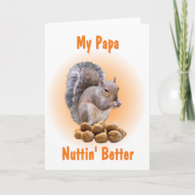 My Papa Card (Front)