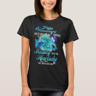 My Papa Remembering You Is Easy Missing You Is The T-Shirt