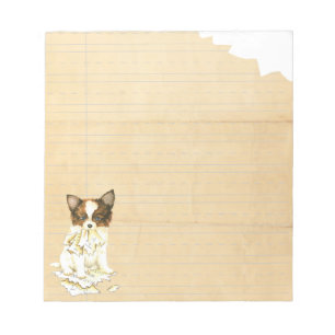 My Papillon Ate my Homework Notepad