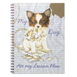 My Papillon Ate my Lesson Plan Notebook