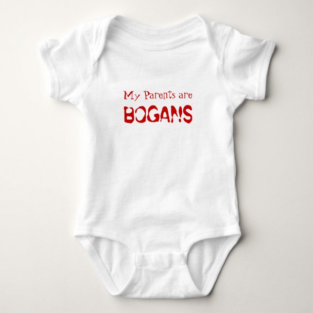 My Parents are Bogans Shirt (Front)