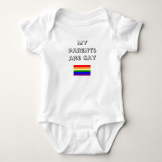 My Parents Are Gay. So What? Baby Bodysuit