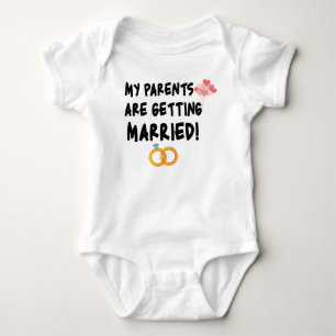 My Parents Are Getting Married Baby Bodysuit