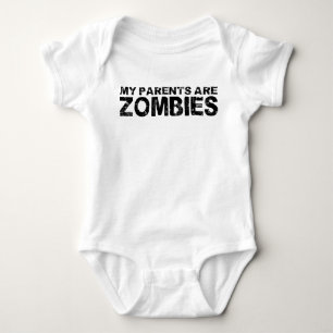 My Parents are Zombies Baby Bodysuit