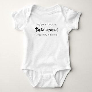 My parents weren't foolin' around IVF bodysuit