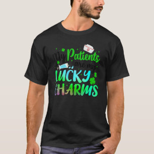 My Patients Are My Lucky Charms Lucky Nurse St Pat T-Shirt
