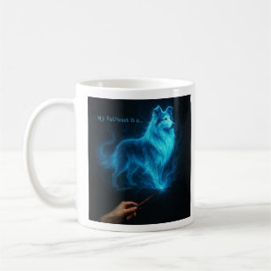 My Patronus is a Rough Collie Coffee Mug