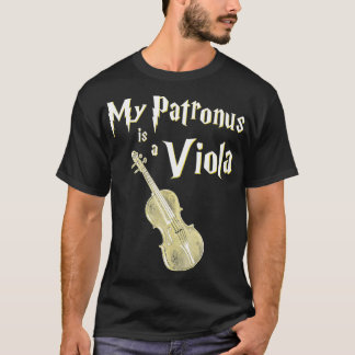 My Patronus Is A Viola  Fun Unique Viola Player T-Shirt