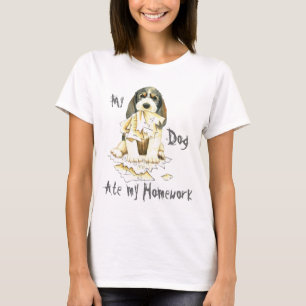 My PBGV Ate My Homework T-Shirt