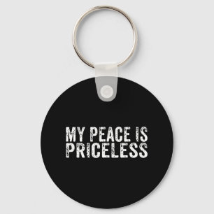 My Peace Is Priceless Mental Health Awareness Self Key Ring