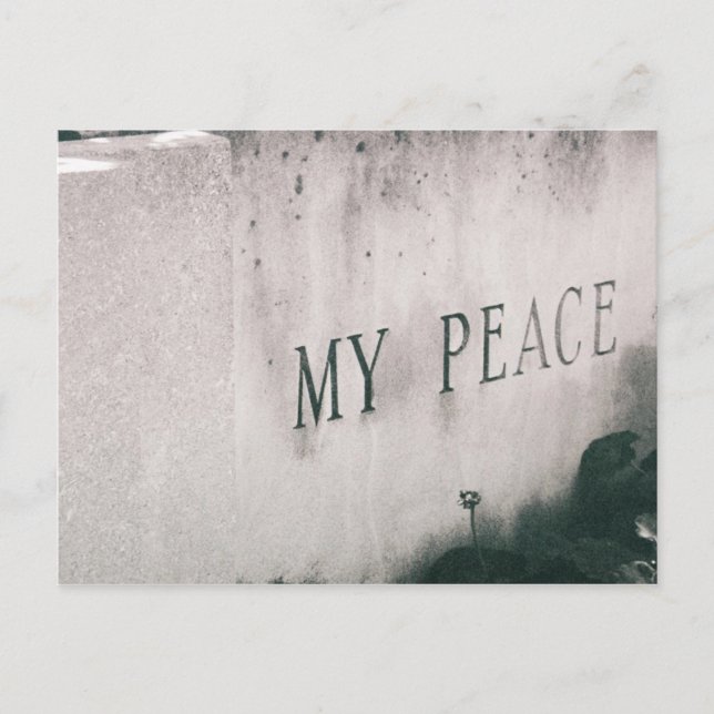 My Peace Postcard (Front)