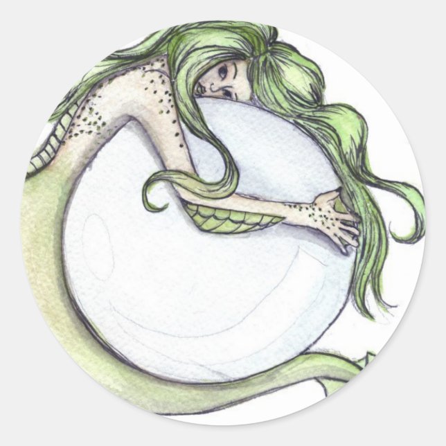 My Pearl Classic Round Sticker (Front)