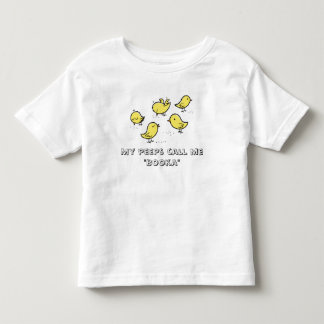 My peeps call me "Booka" Toddler T-Shirt