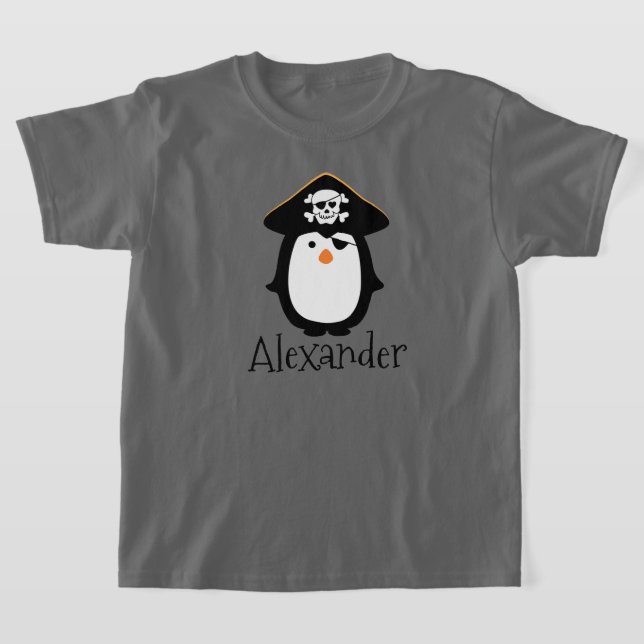 My Penguin Pirate T-Shirt (Laydown)