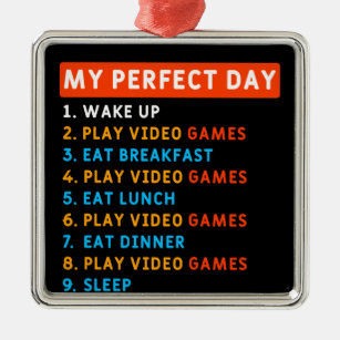 My Perfect Day - Gaming Metal Tree Decoration