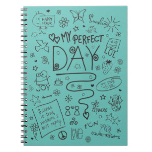 My Perfect Day - Positive Thinking 2 Notebook