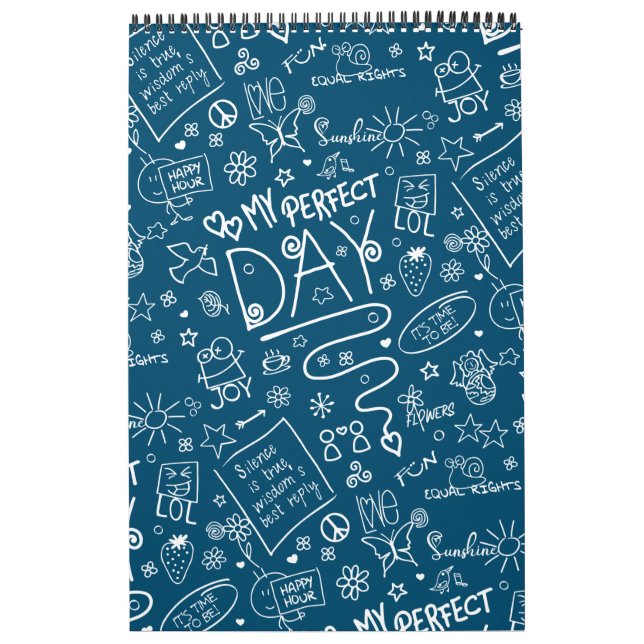 My Perfect Day - Positive Thinking 2a Calendar (Cover)